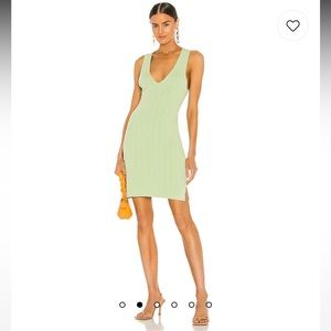 Michael Costello x REVOLVE Alyssa Mini Dress in Mint